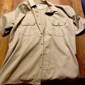 Dickies Short Sleeves Work Shirt Large